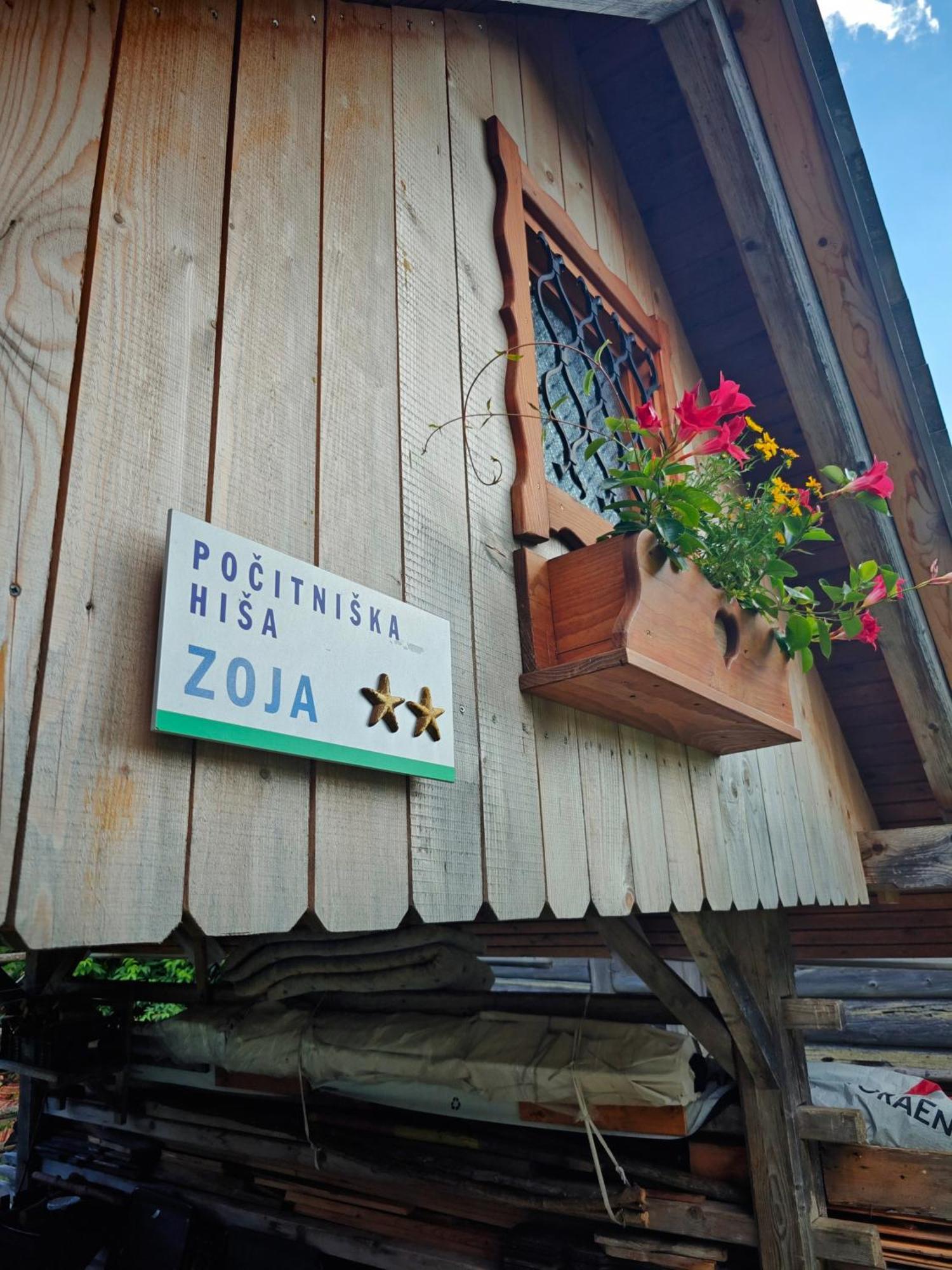 Cottage Zoja Bohinjska Bistrica Buitenkant foto